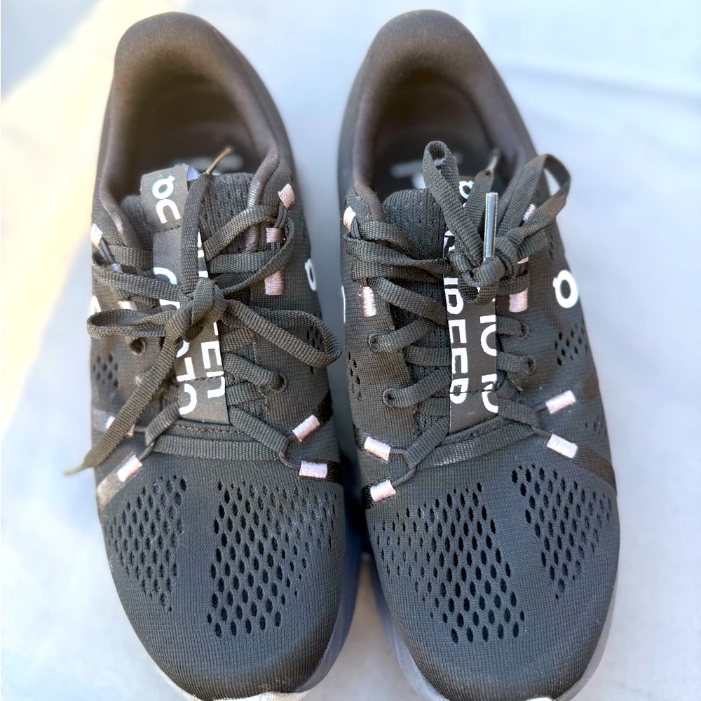 On Running Black Athletic Shoes